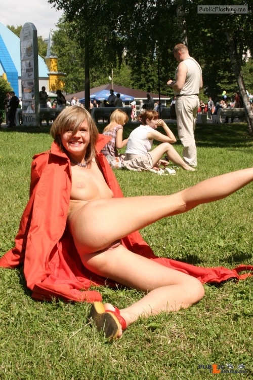 Public flashing photo real amateurs exposed: Hot blonde flashes her nude body… Click... Public Flashing