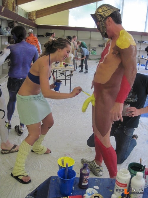 Public nudity photo cfnmadvrntures: cfnm handjobs: CFNM handjob videos here:... Public Flashing