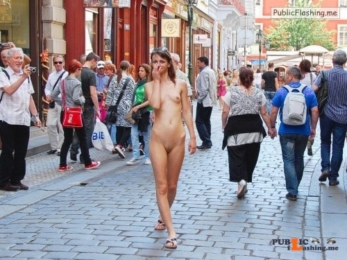 Public nudity photo p s s:Slut Walking   embarrassed but obediant Follow me for more... Public Flashing