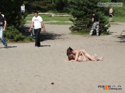 Public nudity photo hotbeachsexcnudeblog:Fuck her on the beach Follow me for more... Public Flashing