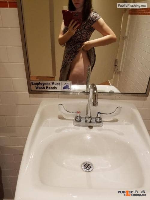 No panties sexyworkselfies:  Bored to death at work? Miserable in your... pantiesless Public Flashing