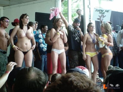 Public nudity photo enf findings: As they strip down to their pants, they notice the... Public Flashing