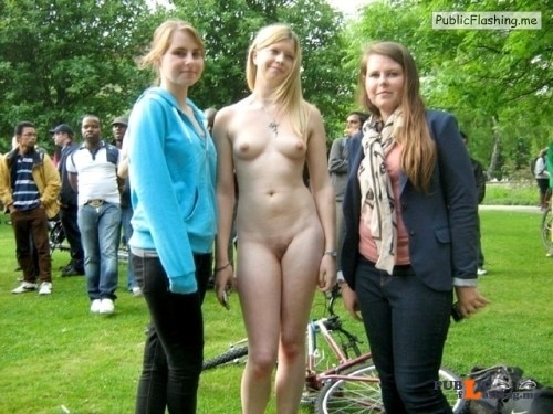 Public nudity photo hiden8kd:Just because she likes to get naked doesn’t mean you... Public Flashing