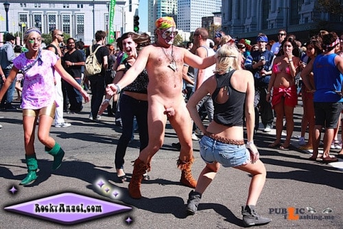 Public nudity photo walkingandswinging:Public CFNM swinging   submitted by... Public Flashing