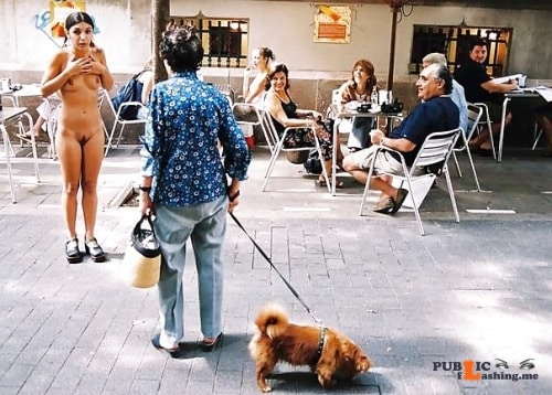 Public nudity photo nakedenfcaptions:“What are you talking about Mike? My clothes... Public Flashing