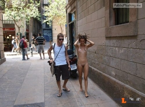 Public nudity photo onlyonen:Hanka P. : a girlfriend without complexes Follow me... Public Flashing