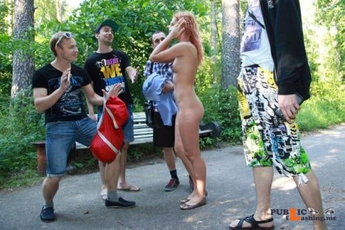 Public nudity photo fanofenf: “Hey, why do you assholes keep following me?!” “Maybe... Public Flashing