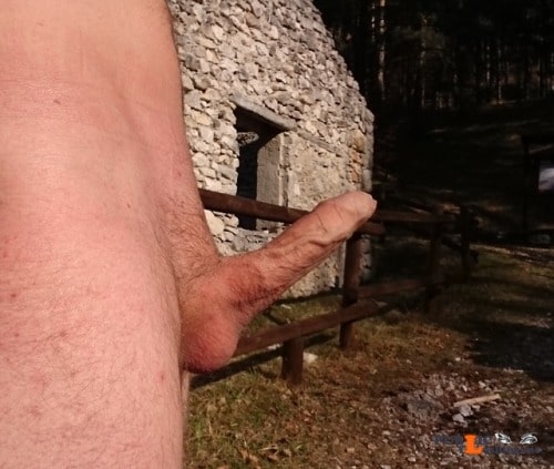 Outdoor nude selfshot Photo Public Flashing