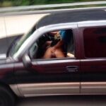 Sex in driving car on highway – caught in act