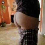 No panties big-booty-mama247:No panties. No bra. Under these comfy jammies… pantiesless