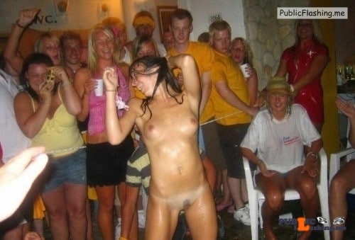 woman exhibitionist at party - Public nudity photo hot-party-girls:Party girls… - Public Flashing Photo Feed