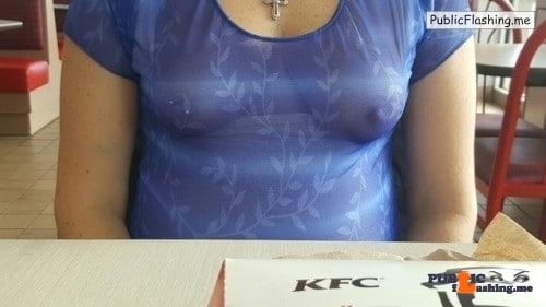 Public Flashing Photo Feed  : No panties @mylittlesecretonthewebmchgrl909 visiting KFC commando and with… pantiesless
