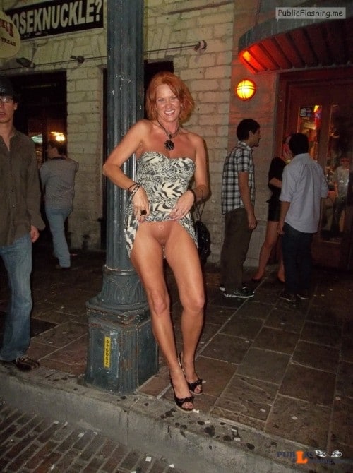 questionsandacts: Flash your pussy for a picture on a very busy... Public Flashing