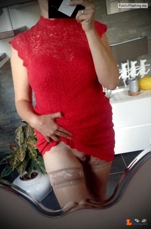 Selfies - No panties sharinglilith:Selfie for my bf before going out alone a while… pantiesless - Public Flashing Photo Feed
