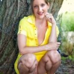 yellow dress sharking