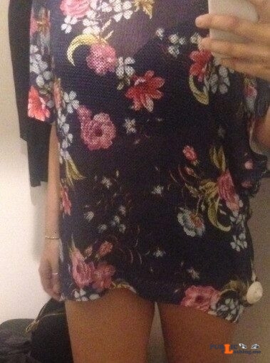 Caught in the Act: Her Dress Hides Nothing
