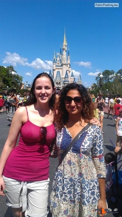 Public Flashing Photo Feed: Exposed in public The wonderful world of Disney…