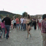 Public flashing photo flashing-and-nude-in-public: Flashing ass