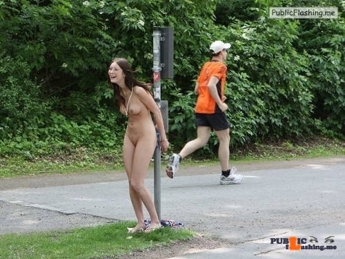 exhibitionist pierced - Public nudity photo Follow me for more public exhibitionists:… - Public Flashing Photo Feed