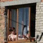 sex by the window gif