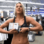 Public exhibitionists nudeandnaughtyflashing: Anne having even more fun at the…