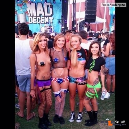 Public Flashing Photo Feed  : Public nudity photo festivalgirls:Mad Decent http://tiny.cc/cwqtiy Follow me for…