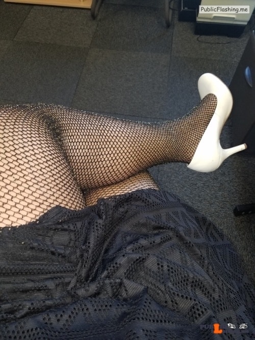 Public Flashing Photo Feed : No panties psychoclara:Morning. Here we have the office worker in her… pantiesless