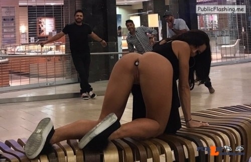 Public Flashing Photo Feed: Public nudity photo nudeandnaughtyflashing:Katrina Jade putting on a nice little…