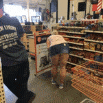 "grocery store flashing" or "supermarket cock flash" or "dick flash in supermarket" porn series or collection