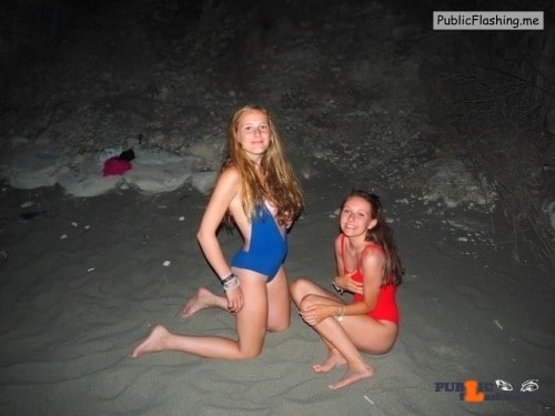 nude at beach - Outdoor nude selfshot Teens Posing - Public Flashing Photo Feed