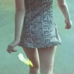 accidentally naked girl gif