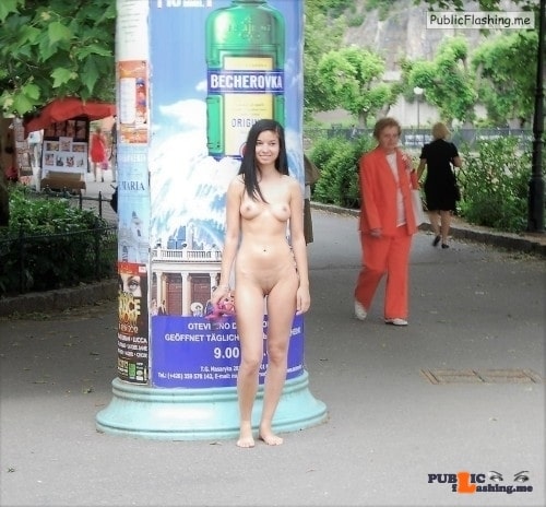 public nude photo - Public nudity photo p-s-s:That’s how she should be…. Follow me for more public… - Public Flashing Photo Feed
