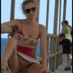 Public flashing photo Photo