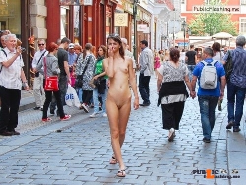 Public Flashing Photo Feed  : Public nudity photo p-s-s:Slut Walking – embarrassed but obediant Follow me for more…