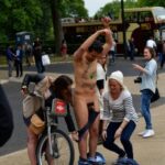 Public nudity photo walkingandswinging: That’s it! Strip ‘em in the streets!! Follow…