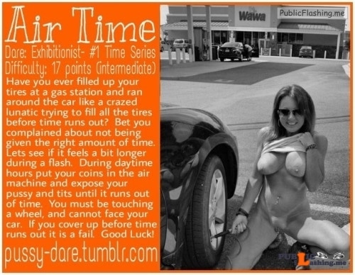 dares to do in public - Public flashing photo pussy-dare:Is time relative?  You betcha! A minute or two can… - Public Flashing Photo Feed