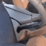 driving naked gif