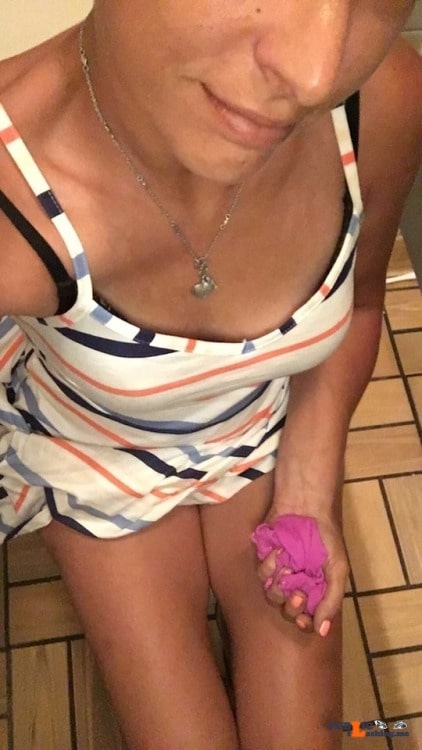 wife wears no undewear to bars to spice up their s - No panties My wife @mischievious33 doesn’t like wearing underwear Thanks… pantiesless - Public Flashing Photo Feed