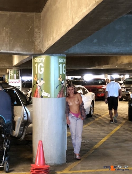 shocking public nudity - Public nudity photo angelmarx:The happiest place on earth!  Now thats a thrill… - Public Flashing Photo Feed