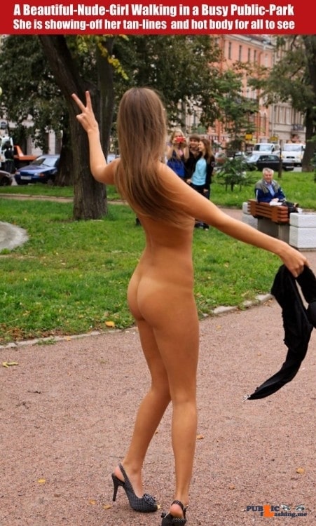 Public Flashing Photo Feed  : Public nudity photo cfnf-clothed-female-naked-female: A Beautiful-Nude-Girl Walking…