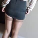 no panties slip