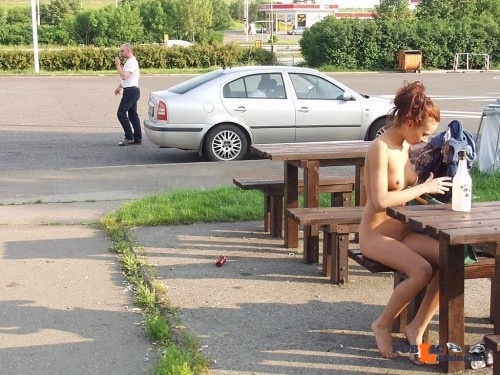 naked girl dress lift in public gif - Public nudity photo Follow me for more public exhibitionists:… - Public Flashing Photo Feed