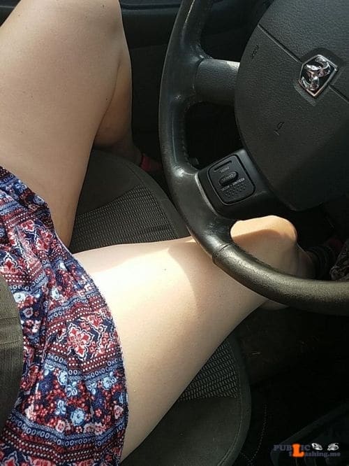 pulling tits hanging - No panties stay-at-home-hoe: Left my panties hanging on his rearview pantiesless - Public Flashing Photo Feed