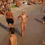 boner at nude beach