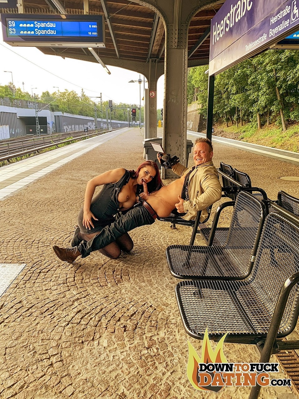 barbie potty training game - Redhead MILF Public Blowjob at Train Station A bold redhead MILF performs a public blowjob at a busy train station, combining daring exhibitionism with irresistible adult allure. - Blowjob