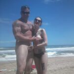 couple naked in public