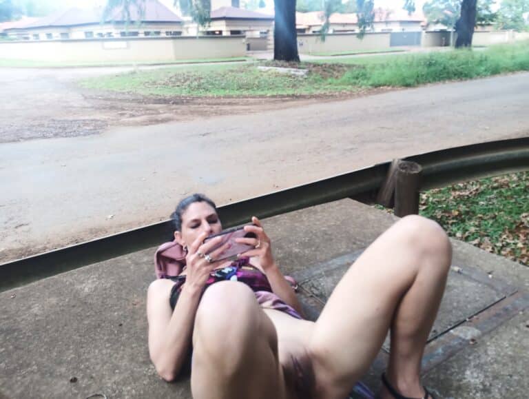 Roadside Hot Wife: Public Tease