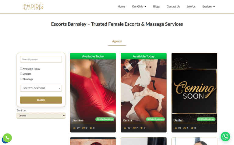 What Should You Know Before Booking Barnsley Escorts Services